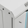 Coffret de réseau à pieds pivotants 18U 19" IP20 60x60x100 cm 