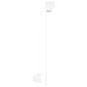 Volet roulant aluminium 110x130 cm blanc 