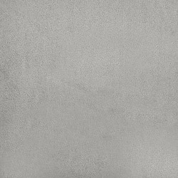 Fauteuil avec repose-pied Gris clair 60 cm Tissu microfibre 