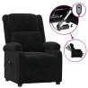 Fauteuil inclinable électrique noir velours 