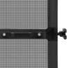 Moustiquaire à charnière pour portes Anthracite 100x215 cm 
