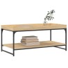 Table basse chêne sonoma 100x49x45 cm bois d'ingénierie 