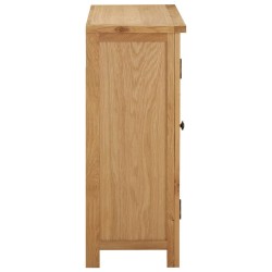Casier à bouteilles 11 bouteilles 80x32x80cm Bois de chêne 