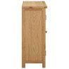 Casier à bouteilles 11 bouteilles 80x32x80cm Bois de chêne 