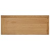 Casier à bouteilles 11 bouteilles 80x32x80cm Bois de chêne 