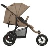 Poussette pour bébé Taupe Acier 