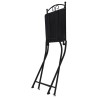 Ensemble de bistro 3 pcs mosaïque Carreau céramique Orange/Gris  