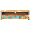 Meuble TV 119x30x41 cm bois de récupération massif 