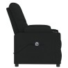 Fauteuil inclinable électrique Noir Tissu 