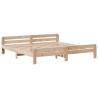 Cadre de lit sans matelas 180x200 cm bois massif de pin 