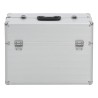 Boîte à outils 47 x 36 x 20 cm Argenté Aluminium  