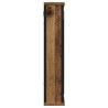 Armoire à miroir de salle de bain vieux bois bois d'ingénierie 