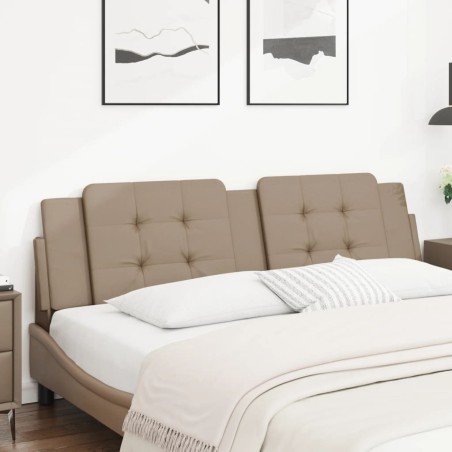 Coussin de tête de lit cappuccino 180 cm similicuir 