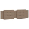 Coussin de tête de lit cappuccino 180 cm similicuir 