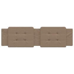 Coussin de tête de lit cappuccino 180 cm similicuir 