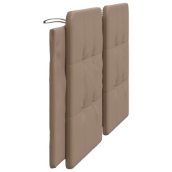 Coussin de tête de lit cappuccino 180 cm similicuir 