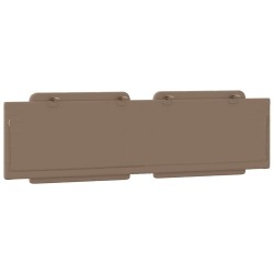 Coussin de tête de lit cappuccino 180 cm similicuir 