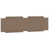 Coussin de tête de lit cappuccino 180 cm similicuir 