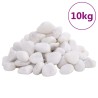 Galets polis 10 kg blanc 2-5 cm 