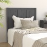 Tête de lit Gris 80,5x4x100 cm Bois massif de pin 