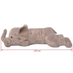 Éléphant jouet en peluche XXL 120 cm  