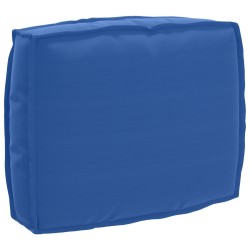 Set de coussins en palette de 2 pièces bleu royal en tissu Oxford 