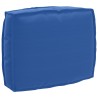 Set de coussins en palette de 2 pièces bleu royal en tissu Oxford 