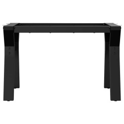 Pieds de table basse cadre en Y 60x40x38 cm acier 