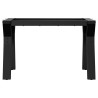 Pieds de table basse cadre en Y 60x40x38 cm acier 