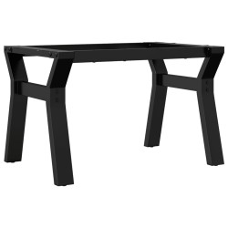 Pieds de table basse cadre en Y 60x40x38 cm acier 