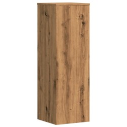Support pour plantes 33x33x100 cm bois d'ingénierie 