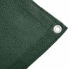 Tapis de tente 400x700 cm Vert foncé PEHD 