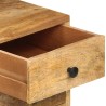 Meuble TV 110x35x40 cm Bois massif de manguier 