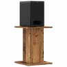 Supports de haut-parleurs 2 pcs vieux bois bois d'ingénierie 