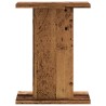 Supports de haut-parleurs 2 pcs vieux bois bois d'ingénierie 