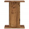 Supports de haut-parleurs 2 pcs vieux bois bois d'ingénierie 