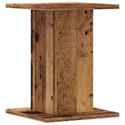 Supports de haut-parleurs 2 pcs vieux bois bois d'ingénierie 