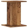 Supports de haut-parleurs 2 pcs vieux bois bois d'ingénierie 