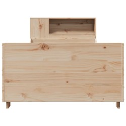 Cadre de lit sans matelas 90x190 cm bois de pin massif 