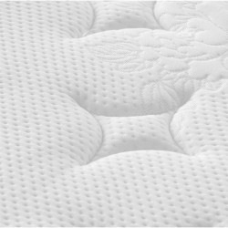 Matelas à ressorts ensachés moyen 80x200 cm 