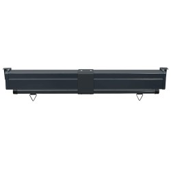 Auvent latéral de balcon 125x250 cm Rouge 