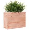 Jardinière 90x40x68,5 cm bois massif douglas 