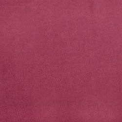 Fauteuil avec repose-pied Rouge bordeaux 60 cm Velours 