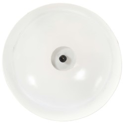 Lampe suspendue industrielle 32 cm Blanc E27 