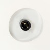 Lampe suspendue industrielle 32 cm Blanc E27 