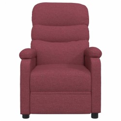 Fauteuil inclinable Rouge bordeaux Tissu 