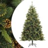 Sapin de Noël artificiel articulé avec pommes de pin 240 cm 