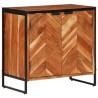 Armoire à chaussures 67x38x65 cm bois d'acacia massif 