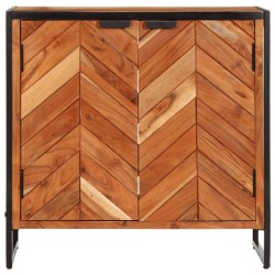 Armoire à chaussures 67x38x65 cm bois d'acacia massif 