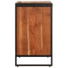 Armoire à chaussures 67x38x65 cm bois d'acacia massif 